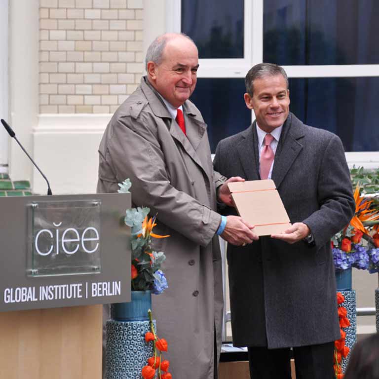 Dedication of the Global Institute in Berlin, Germany